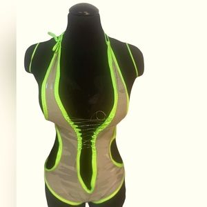 One piece bikini dancewear